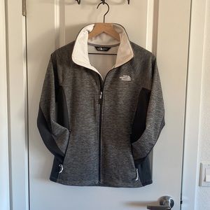 The North Face athleisure jacket. Like new!!